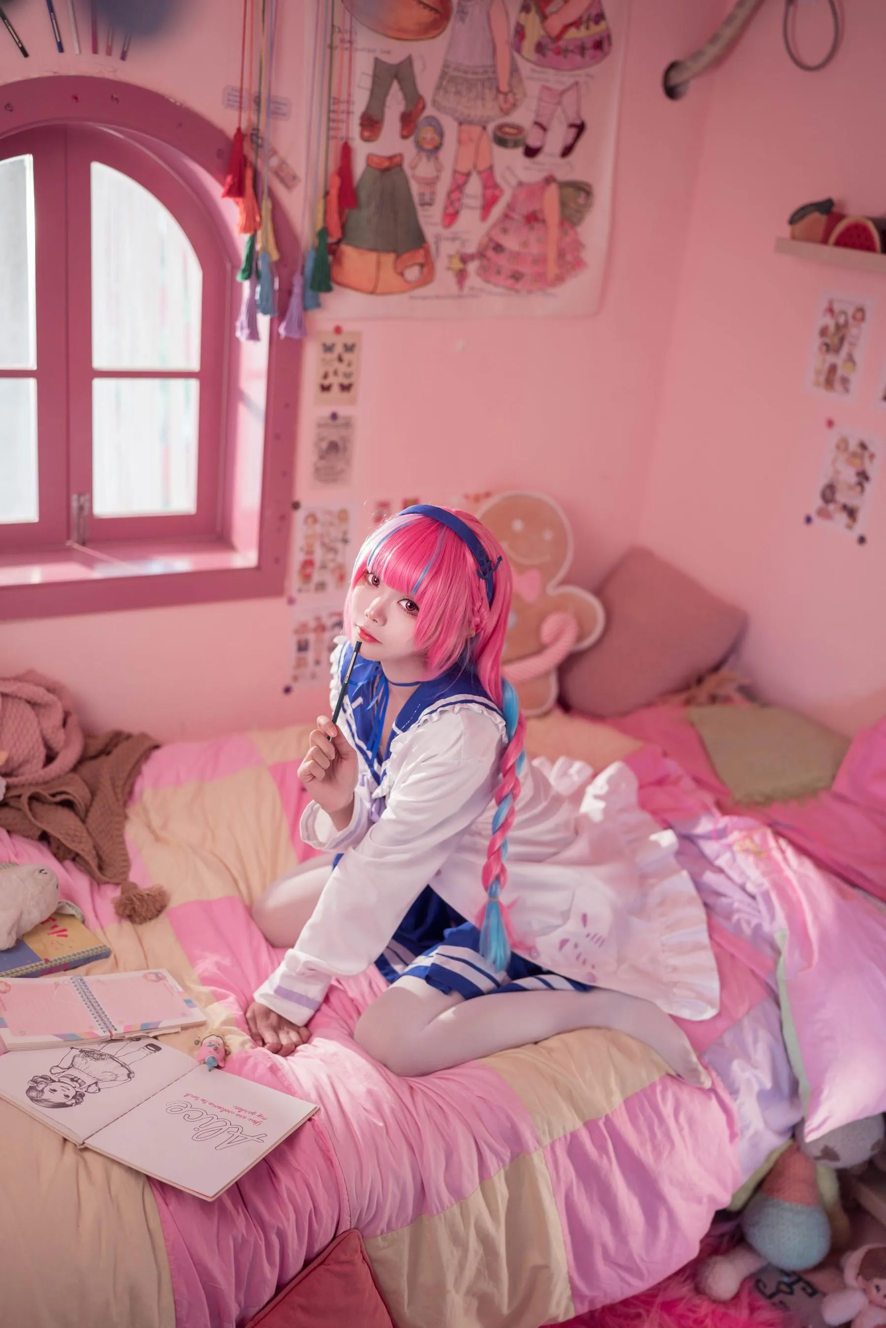 艾西Aiwest – NO.01 湊阿库娅 私服 [55P]插图9